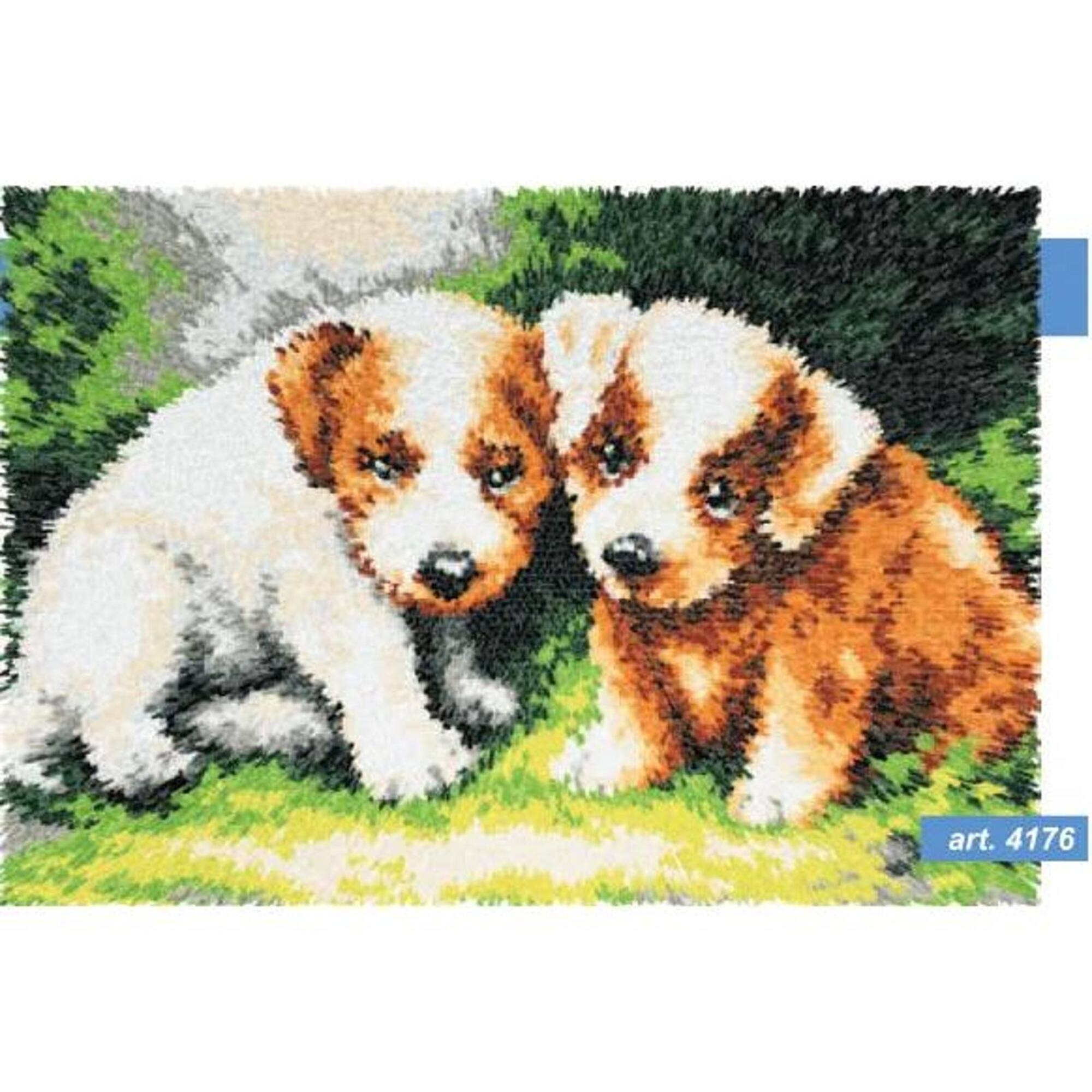 Orchidea Puppies Counted Cross Stitch Kit